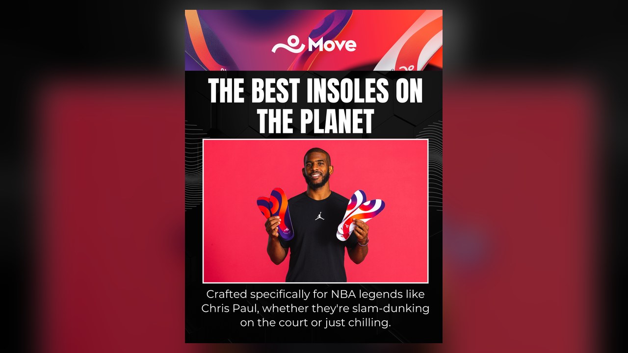 Move Insoles — Game Day launch featuring Chris Paul